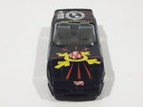 1997 Hot Wheels Spy Print Custom Corvette Convertible Black Die Cast Toy Car Vehicle