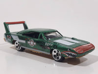 1998 Hot Wheels Flyin' Aces Dodge Charger Daytona Green Die Cast Toy Muscle Car Vehicle