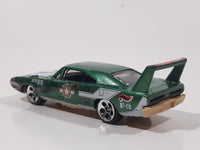 1998 Hot Wheels Flyin' Aces Dodge Charger Daytona Green Die Cast Toy Muscle Car Vehicle