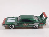 1998 Hot Wheels Flyin' Aces Dodge Charger Daytona Green Die Cast Toy Muscle Car Vehicle