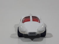 1997 Hot Wheels White Ice Speed Machine Pearl White Die Cast Toy Car Vehicle