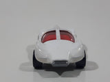 1997 Hot Wheels White Ice Speed Machine Pearl White Die Cast Toy Car Vehicle