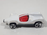 1997 Hot Wheels White Ice Speed Machine Pearl White Die Cast Toy Car Vehicle