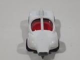 1997 Hot Wheels White Ice Speed Machine Pearl White Die Cast Toy Car Vehicle