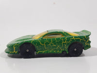 1996 Hot Wheels Krackle Series '93 Chevrolet Camaro Green Die Cast Toy Car Vehicle - McDonald's Happy Meal