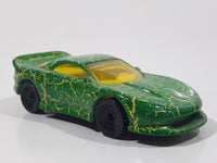 1996 Hot Wheels Krackle Series '93 Chevrolet Camaro Green Die Cast Toy Car Vehicle - McDonald's Happy Meal