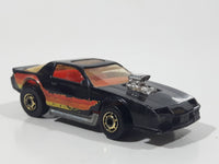 1982 Hot Wheels Blown Camaro Z-28 Black Die Cast Toy Car Vehicle