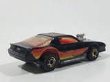 1982 Hot Wheels Blown Camaro Z-28 Black Die Cast Toy Car Vehicle