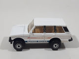 1990 Hot Wheels Range Rover White Die Cast Toy Car Vehicle