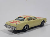 Yatming No. 1031 Dodge Monaco Pale Cream Yellow Die Cast Toy Car Vehicle