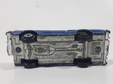 Vintage Yatming No. 1052 Ford Continental Mark IV Dark Blue Die Cast Toy Car Vehicle with Opening Doors
