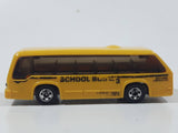 1988 Hot Wheels Rapid Transit School Bus No. 3 Yellow Die Cast Toy Vehicle