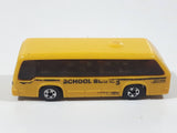 1988 Hot Wheels Rapid Transit School Bus No. 3 Yellow Die Cast Toy Vehicle