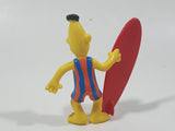 1980s Applause Muppets Sesame Street "Bert with a Surfboard" PVC Toy Figure