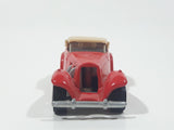 1983 Hot Wheels Mercedes 540K Red Die Cast Toy Classic Car Vehicle WW