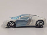 2007 Hot Wheels Mystery Car Bugatti Veyron Pearl White Die Cast Toy Dream Super Car Vehicle