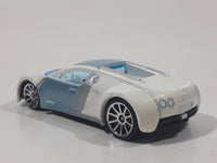 2007 Hot Wheels Mystery Car Bugatti Veyron Pearl White Die Cast Toy Dream Super Car Vehicle