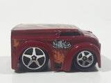 2006 Hot Wheels Tag Rides Blings Dairy Delivery Van Red Die Cast Toy Car Vehicle