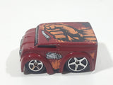 2006 Hot Wheels Tag Rides Blings Dairy Delivery Van Red Die Cast Toy Car Vehicle