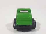 2001 Hot Wheels 3-Window '34 Green Die Cast Toy Car Hot Rod Vehicle