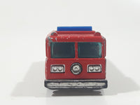 1982 Hot Wheels Fire Eater Red Fire Truck Die Cast Toy Car Vehicle BW Blue Lights Malaysia