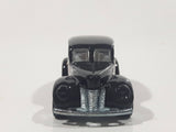 2001 Hot Wheels Hot Rods '40 Ford 2-Door Black Die Cast Toy Hot Rod Car Vehicle