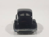 2001 Hot Wheels Hot Rods '40 Ford 2-Door Black Die Cast Toy Hot Rod Car Vehicle