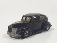 1983 Hot Wheels Hot Ones '40 Ford 2-Door Black Die Cast Toy Hot Rod Car Vehicle