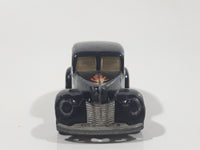 1983 Hot Wheels Hot Ones '40 Ford 2-Door Black Die Cast Toy Hot Rod Car Vehicle