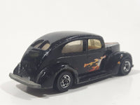 1983 Hot Wheels Hot Ones '40 Ford 2-Door Black Die Cast Toy Hot Rod Car Vehicle