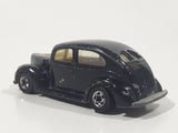 1983 Hot Wheels Hot Ones '40 Ford 2-Door Black Die Cast Toy Hot Rod Car Vehicle