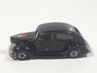 1983 Hot Wheels Hot Ones '40 Ford 2-Door Black Die Cast Toy Hot Rod Car Vehicle