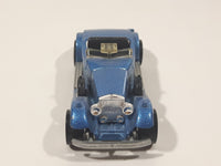 1984 Hot Wheels Classic Rolls Royce Phantom II Blue Die Cast Toy Car Vehicle