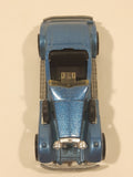 1984 Hot Wheels Classic Rolls Royce Phantom II Blue Die Cast Toy Car Vehicle