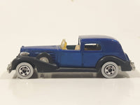 1989 Hot Wheels '35 Classic Caddy Blue Die Cast Toy Car Vehicle