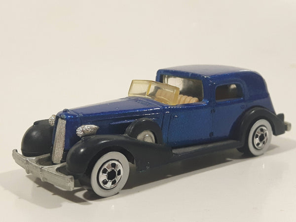 1989 Hot Wheels '35 Classic Caddy Blue Die Cast Toy Car Vehicle