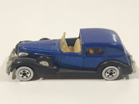 1989 Hot Wheels '35 Classic Caddy Blue Die Cast Toy Car Vehicle