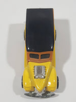 1990 Hot Wheels '40's Woodie Yellow and Black Wood Panel Die Cast Toy Car Vehicle