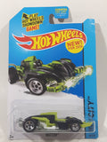 2014 Hot Wheels HW City Wattzup Black and Green Die Cast Toy Car Vehicle New in Package