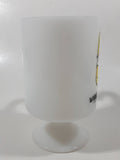 Vintage Walt Disney Productions Winnie The Pooh 4 3/4" Tall White Milk Glass Pedestal Cup