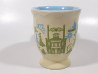 Disney Princess Tiana Ceramic Elegantly Designed Light Yellow and Blue Tea Cup Coffee Mug Collectible