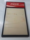 Vintage Enjoy Coca Cola 16 3/4" x 27 1/2" Plastic Menu Board