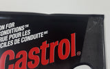 Rare Castrol Syntec Blend Motor Oil 18" x 24" Embossed Tin Metal Sign