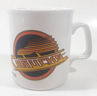 Vintage Kilncraft NHL Vancouver Canucks Ice Hockey Team Ceramic Coffee Mug Cup