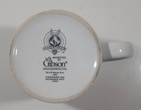 2003 Gibson Warner Bros Looney Tunes Taz Tasmanian Devil Cartoon Character Ceramic Coffee Mug Television Collectible