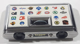 Very Rare Vintage Tasco Japan NHL Ice Hockey Team Logos Metal Cased Sports Binocular Glasses 21 Teams
