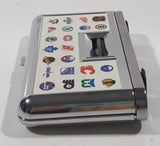 Very Rare Vintage Tasco Japan NHL Ice Hockey Team Logos Metal Cased Sports Binocular Glasses 21 Teams