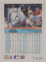 1992 Fleer Citgo 7 Eleven The Performer Collection MLB Baseball Trading Cards (Individual)