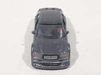 Unknown Brand Dark Grey 1/64 Scale Die Cast Toy Car Vehicle
