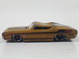 2013 Hot Wheels HW Showroom: Muscle Mania '69 Ford Torino Talladega Satin Gold Die Cast Toy Muscle Car Vehicle